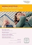 DVD "Niemals schütteln! Wenn Babys nicht aufhören zu schreien." Titelbild DVD "Niemals schütteln!"